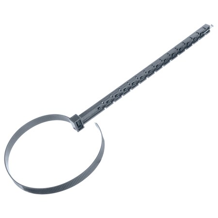 Sioux Chief Sioux Chief Zipstick Gray ABS Pipe Hanger 553-014PK